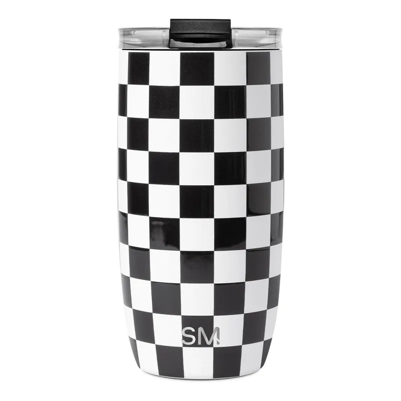 Voyager Tumbler with Clear Flip Lid & Straw