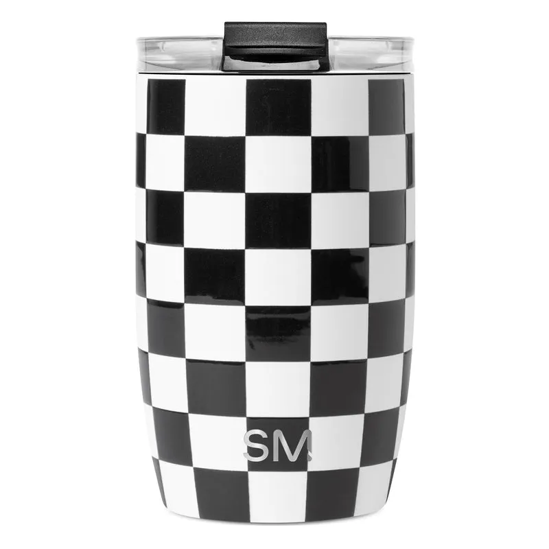 Voyager Tumbler with Clear Flip Lid & Straw