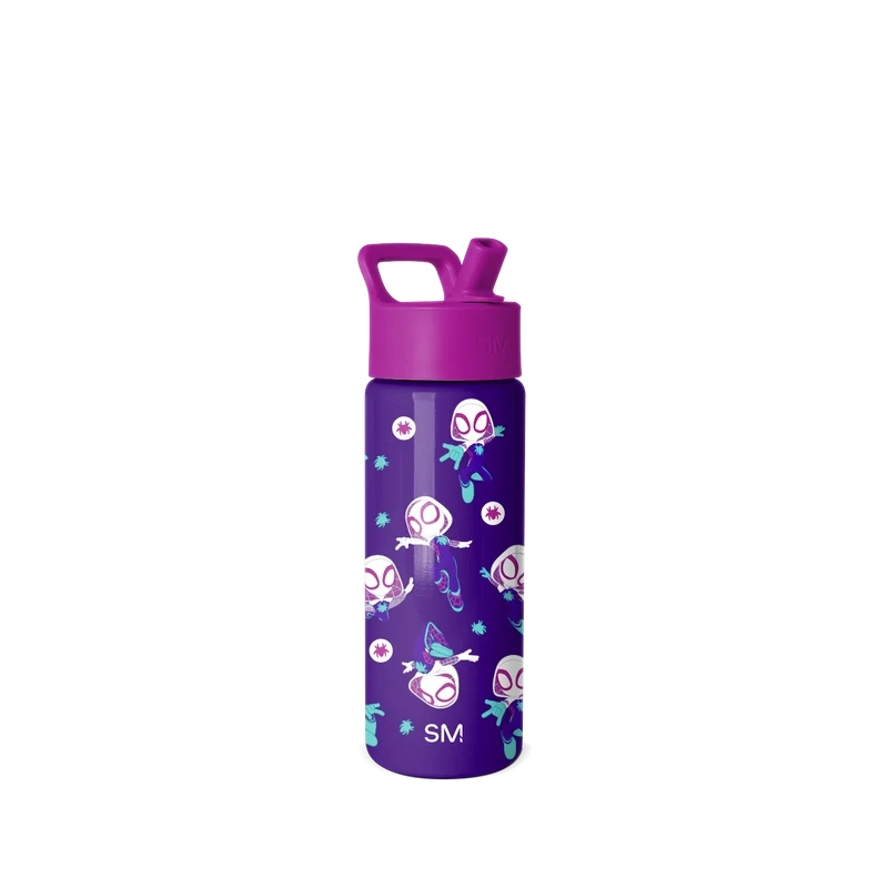 Summit Kids Water Bottle with Straw Lid