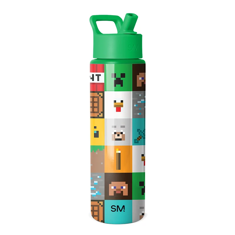Summit Water Bottle with Straw Lid