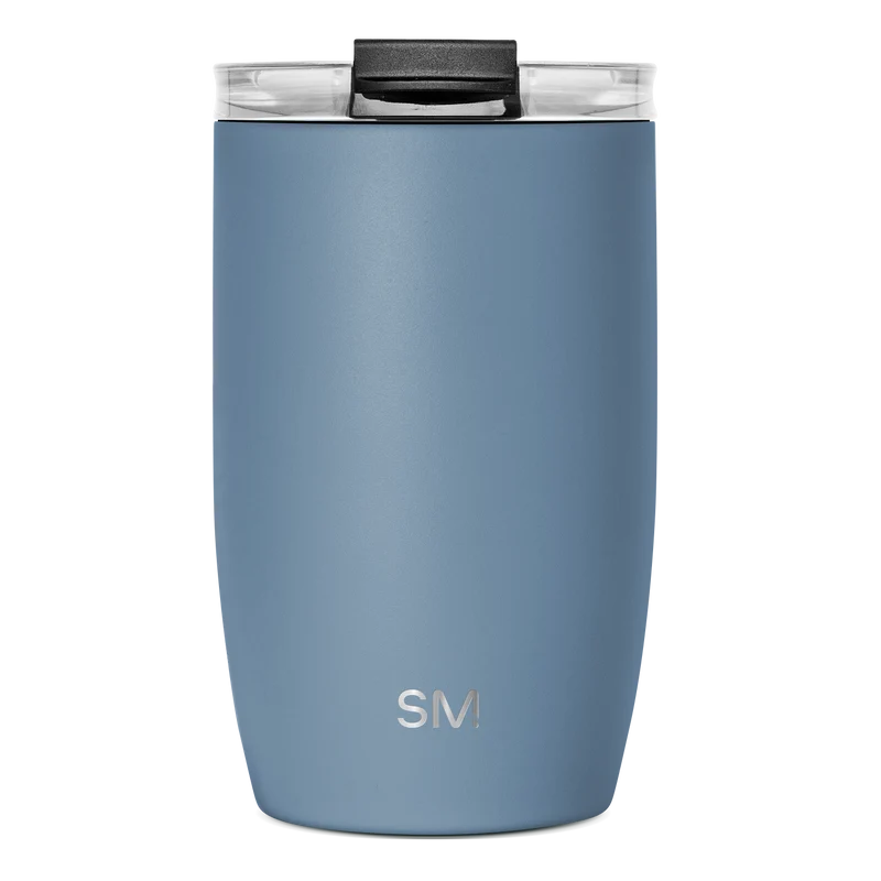Voyager Tumbler with Clear Flip Lid & Straw