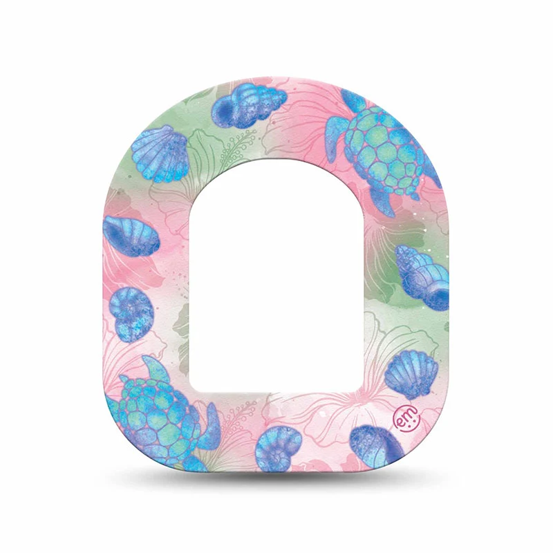 Patchs Adhésifs Omnipod ExpressionMed : Mini tortue merveilleuse