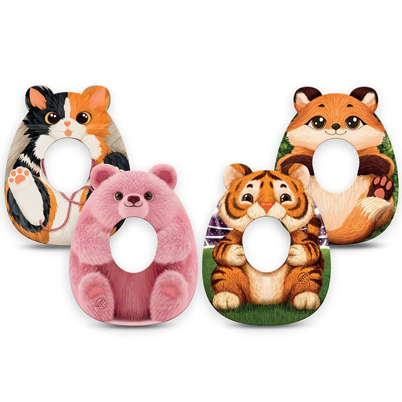 Patchs Adhésifs Dexcom G7 Expressionmed : Pack assorti Animaux mignons