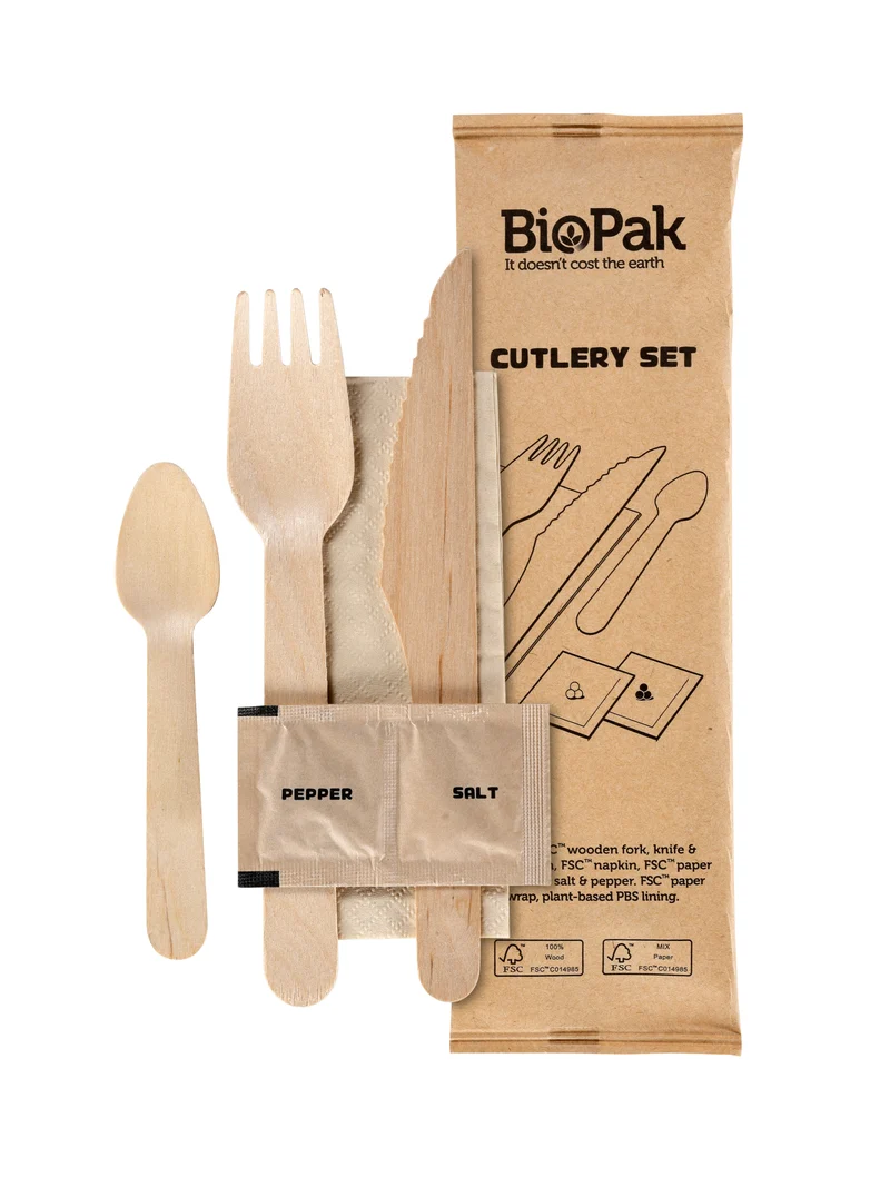 Fibre Utensils - 20.5 x 6 x 1 cm
