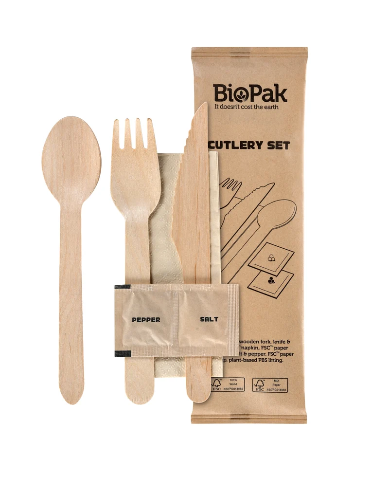 Fibre Utensils - 20.5 x 6 x 1 cm