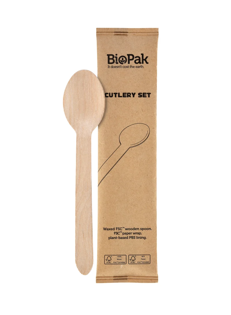 Fibre Spoon - 19.5 x 5 x 0.5 cm