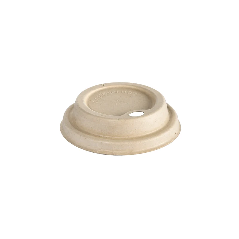 Fiber Cup Lid - 8.2 x 8.2 x 2 cm