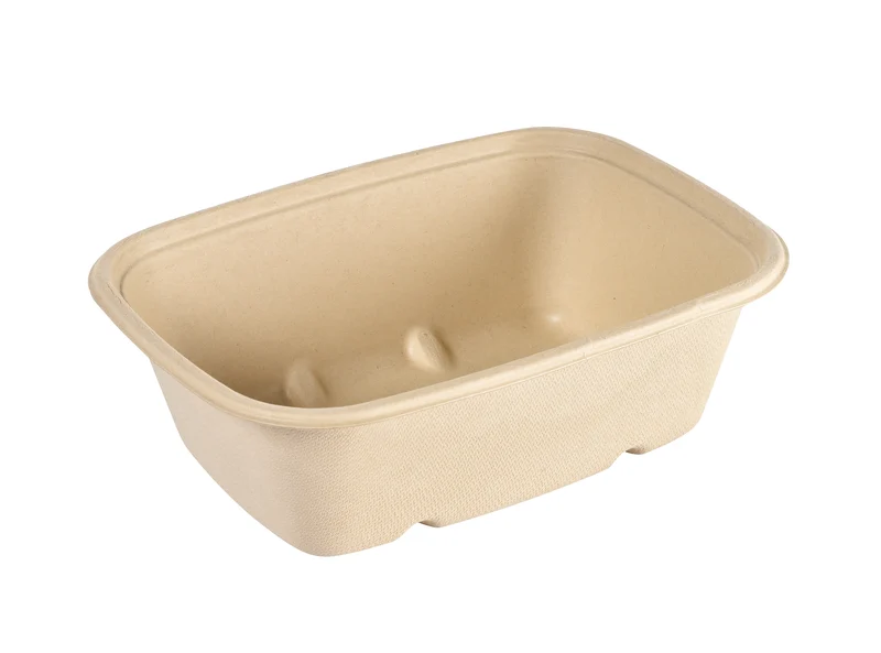 Fiber Bowl / Tub - 21.4 x 15.9 x 7 cm