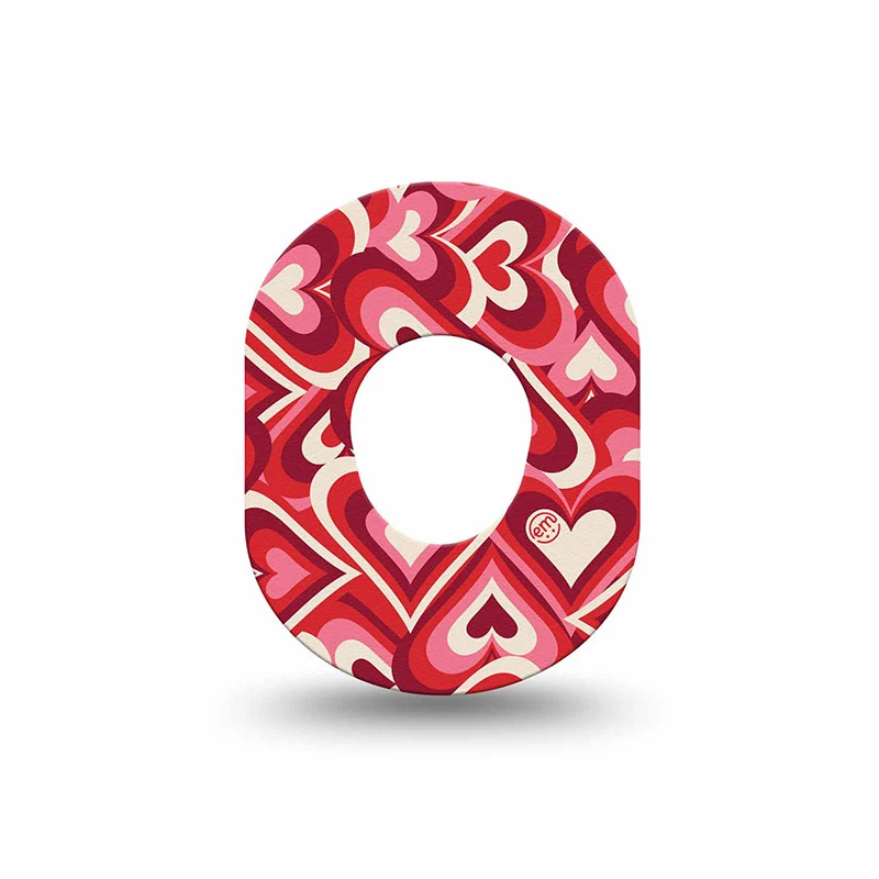 Patchs Adhésifs Dexcom G7 Expressionmed : Mini cœurs de la Saint-Valentin