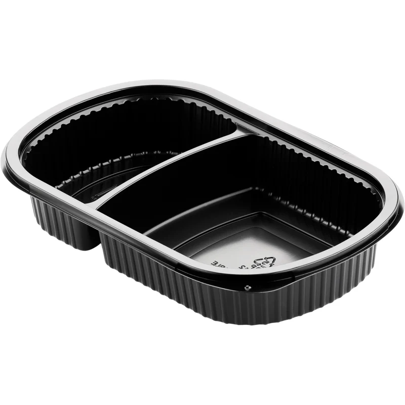 Black Plastic Bowl 500/250 ml