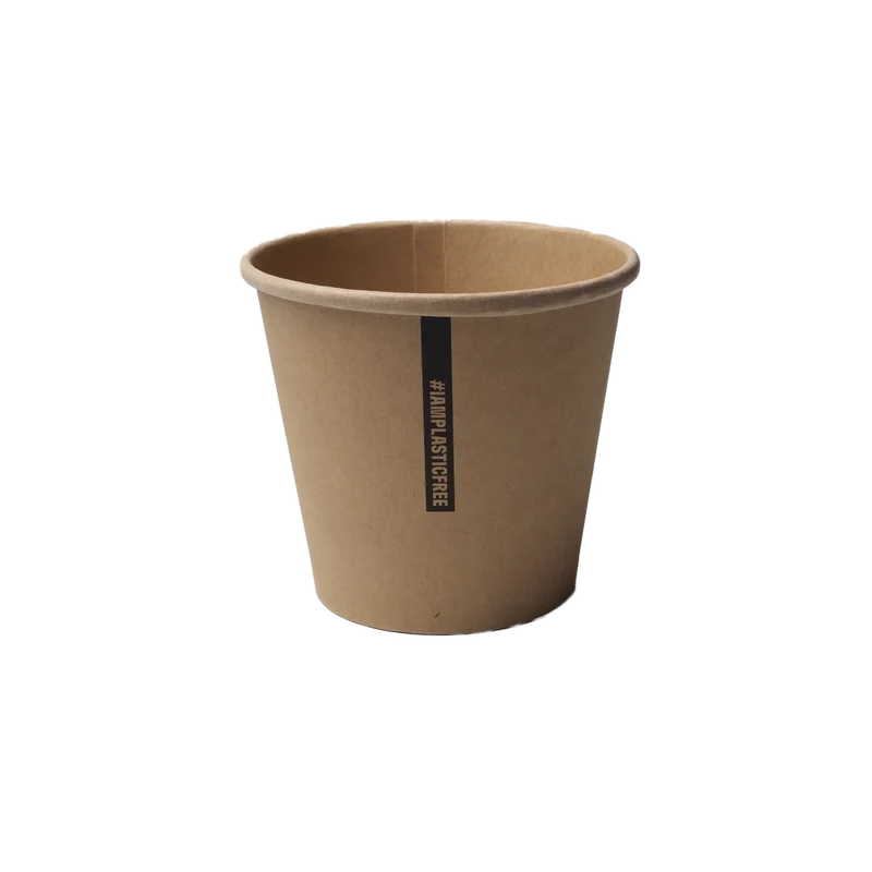 Kraft Paper Bowl / tub - 11.4 x 10 cm