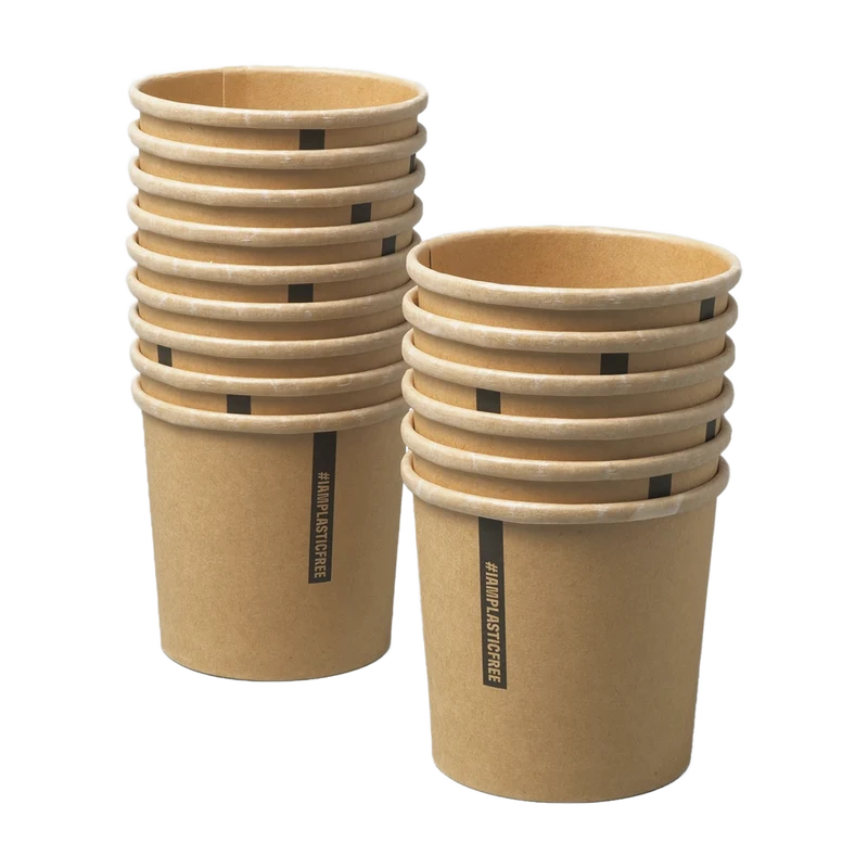 Kraft Paper Bowl / tub - 9,2 x 8 cm