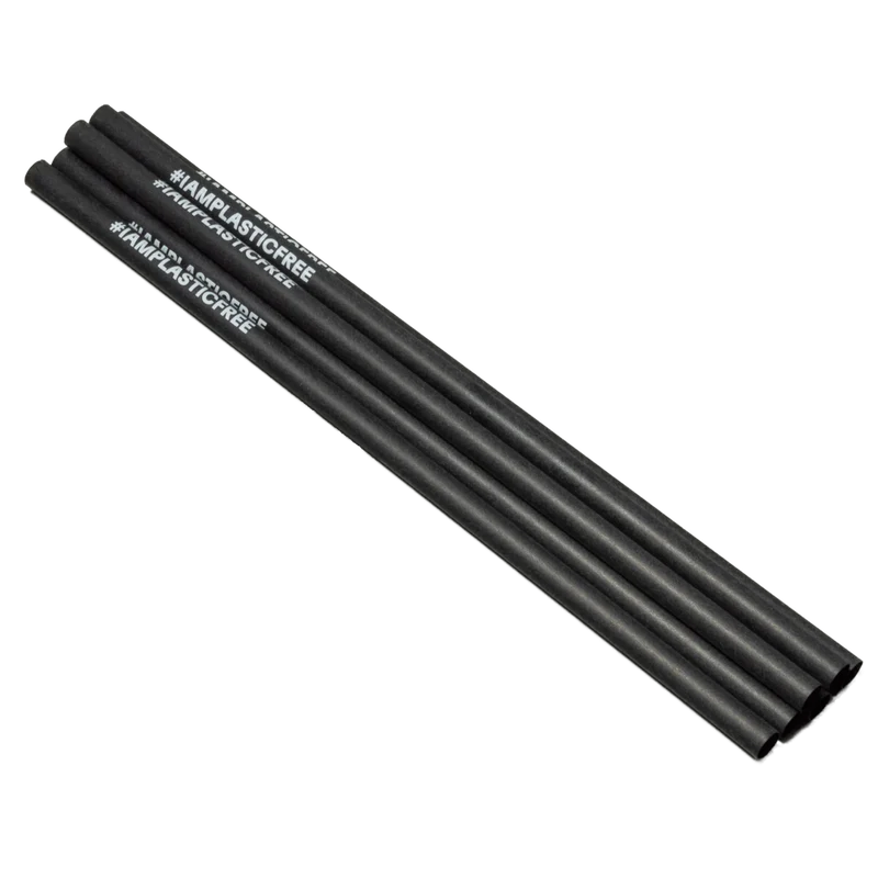 Sugar and Plant Fibre Utensils & Straws - 8 x 250 mm