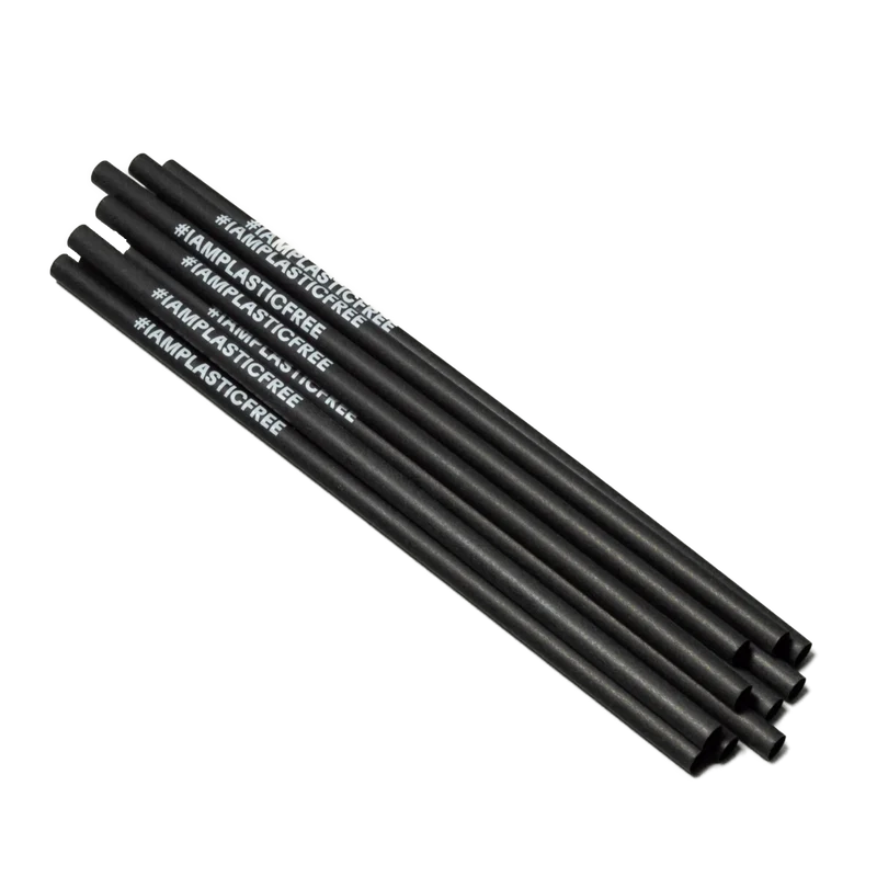 Sugar and Plant Fibre Utensils & Straws - 7 x 210 mm