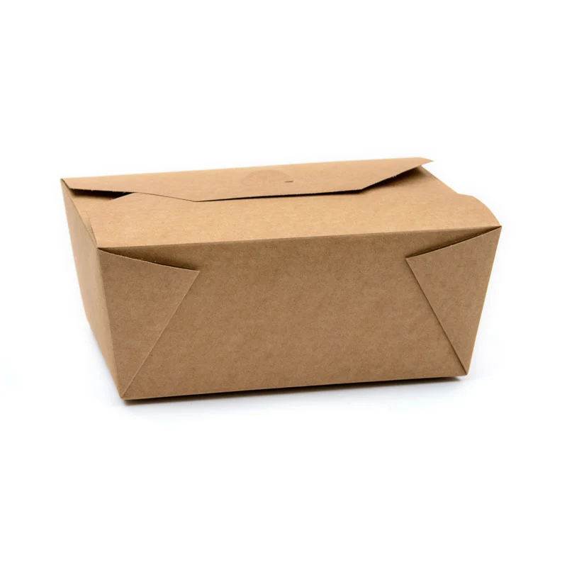 Paper / Kraft Clamshell - 172 x 140 x 65 mm