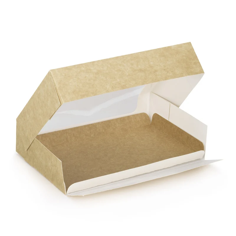 KRAFT Clamshell - 22 x 14.7 x 5 cm