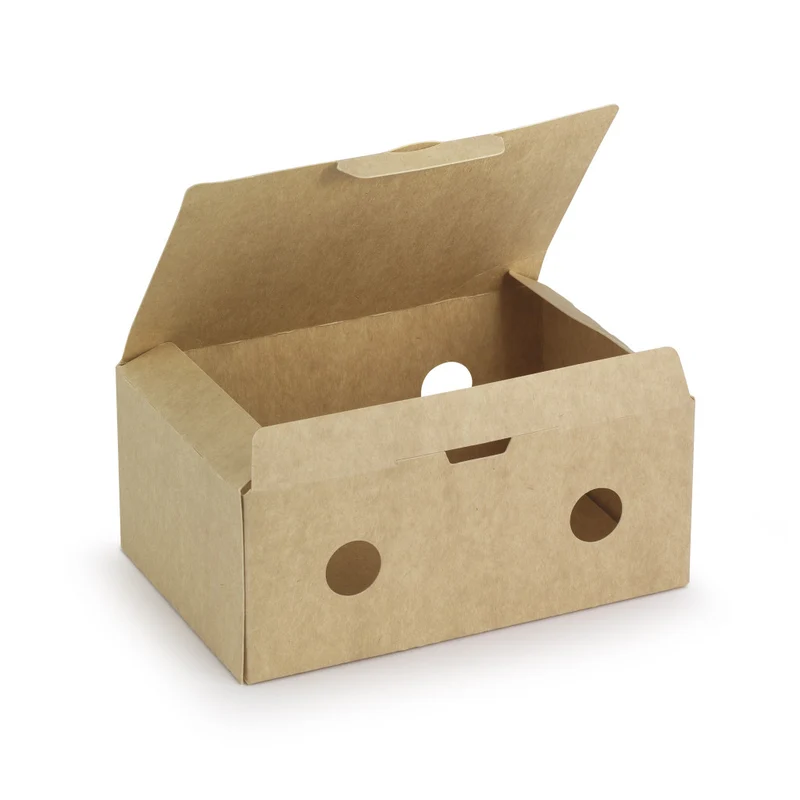 KRAFT Clamshell - 16.5 x 11 x 7 cm
