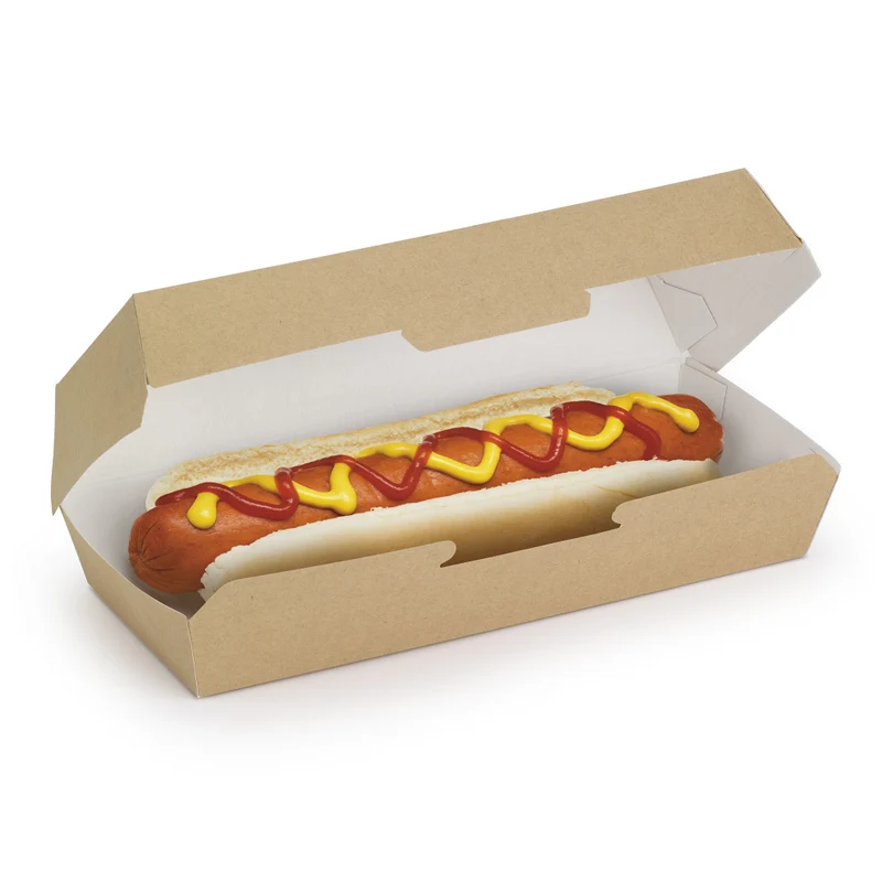 CORRUGATED CARDBOARD NANO MICRO Clamshell - 23.2 x 9 x 6.3 cm