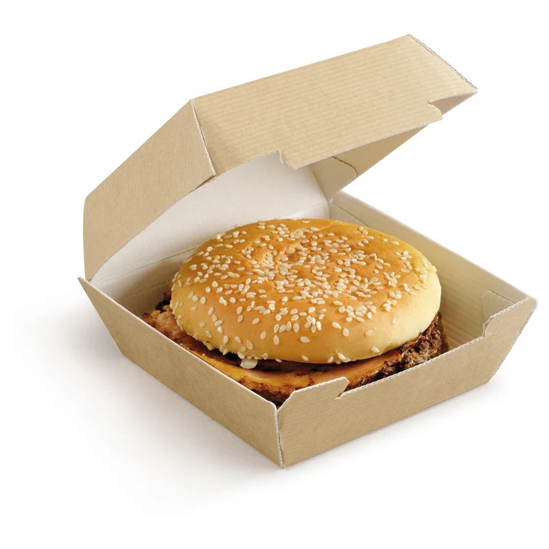 CORRUGATED CARDBOARD NANO MICRO Clamshell - 26.5 x 12.2 x 7 cm
