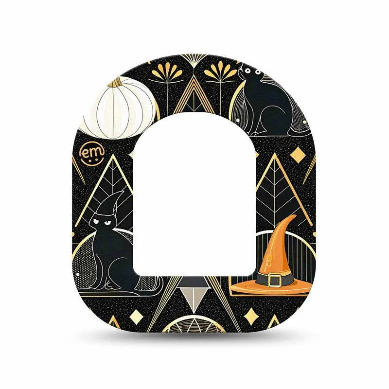 Patchs Adhésifs Omnipod ExpressionMed : Mini Halloween Art déco