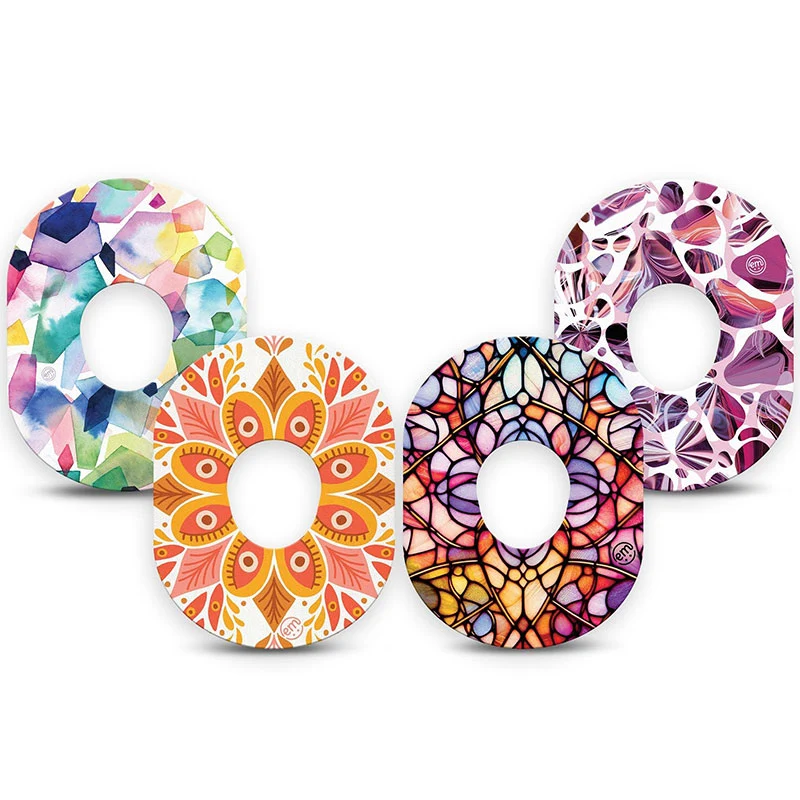 Patchs Adhésifs Dexcom G7 ExpressionMed : Mosaïque lumineuse, pack varié