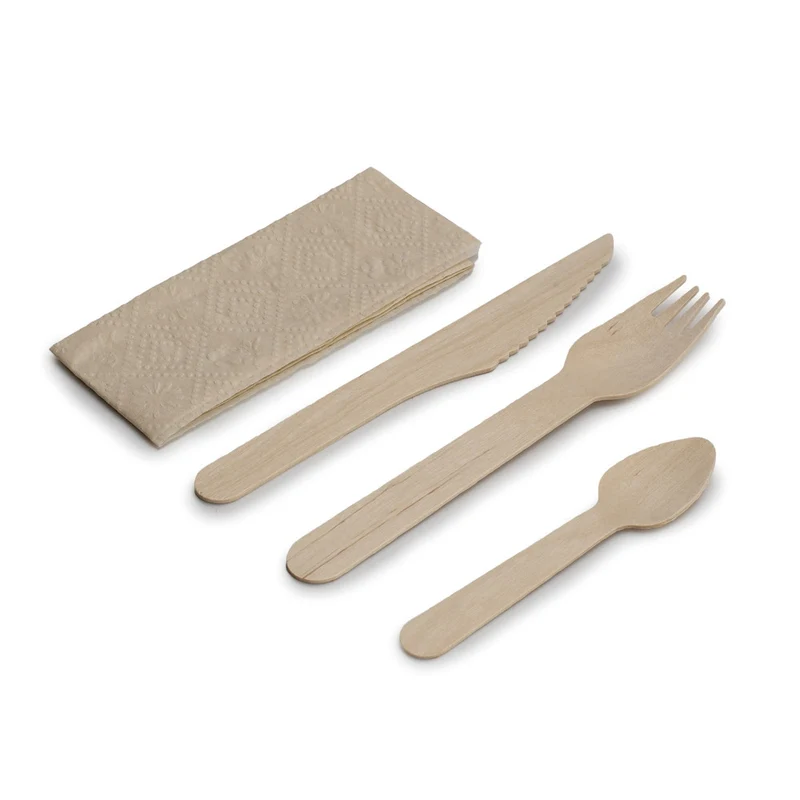 Wood Cutlery Set