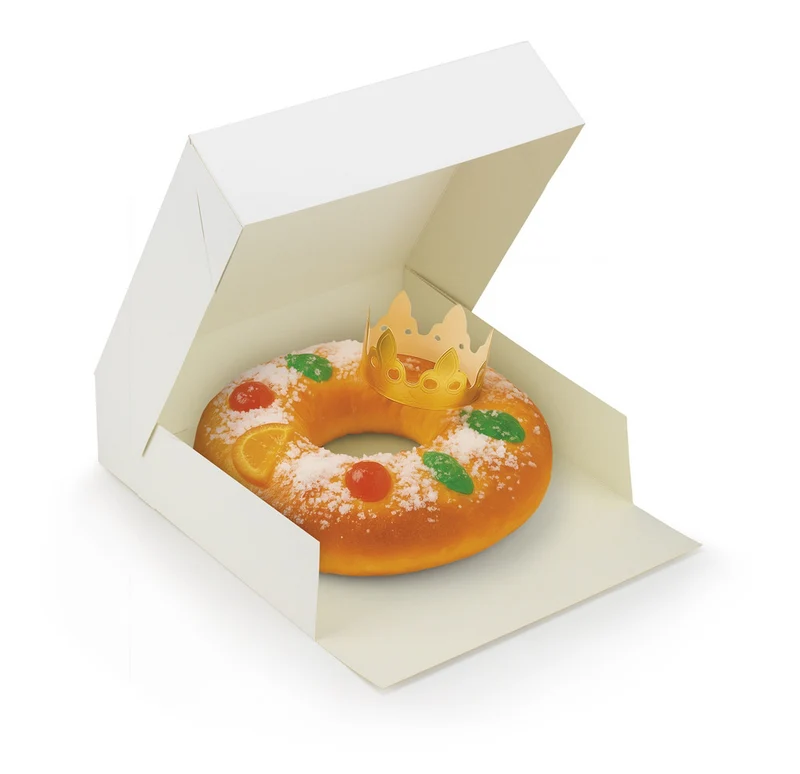 Carton Clamshell - 29 x 29 x 8 cm