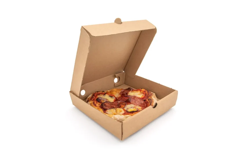 Paper / Kraft Containers & Lids - 188 x 188 x 46 mm