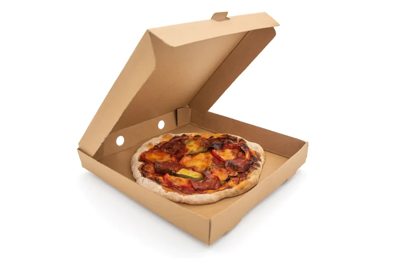 Paper / Kraft Containers & Lids - 360 x 360 x 46 mm