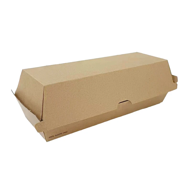 Paper / Kraft Clamshell - Regular - 210 x 70 x 77mm