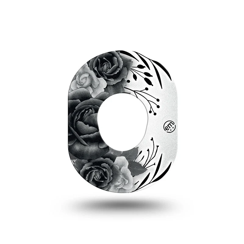 Patchs Adhésifs Dexcom G7 ExpressionMed : Tatouage rose mini