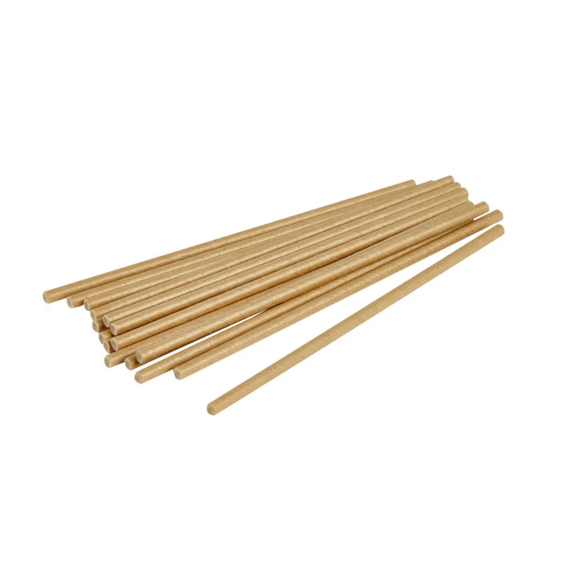 Paper / Kraft Straw - 200 x 6 mm