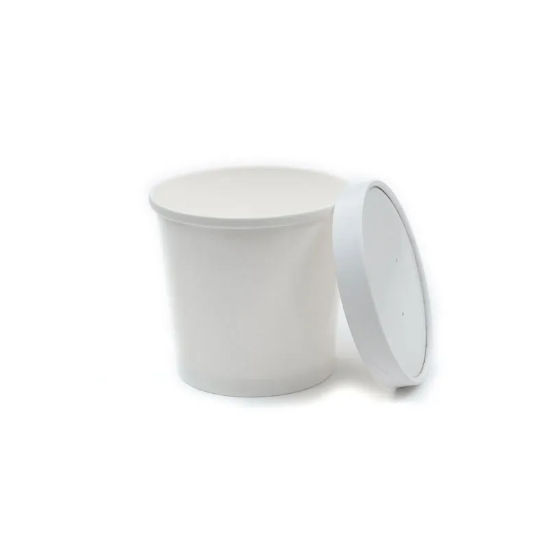Paper / Kraft Container Lid - 16 oz