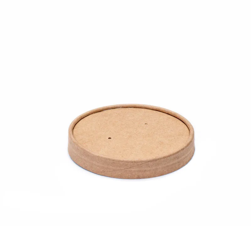 Paper / Kraft Container Lid - 8 / 12 oz