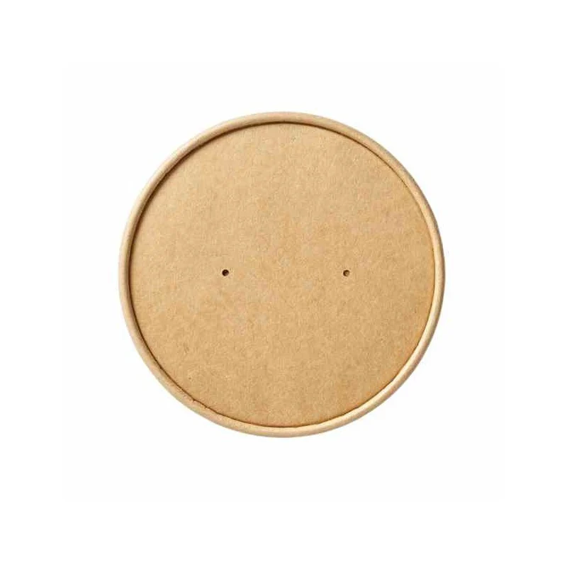 Paper / Kraft Container Lid - 26 / 32 oz