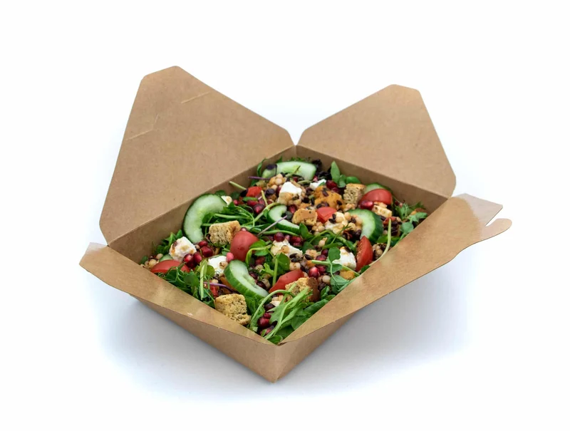 Paperboard Clamshell - 1450 ml