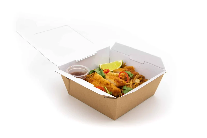 Paperboard Clamshell - 1070 ml