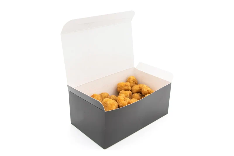 Paperboard Clamshell - 14.5 x 8.5 x 6 cm