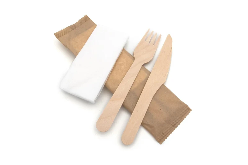 Birchwood & Paper Cutlery set