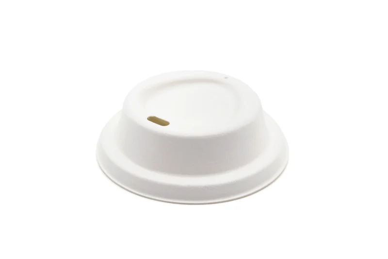 Bagasse Cup Lid - 8 cm