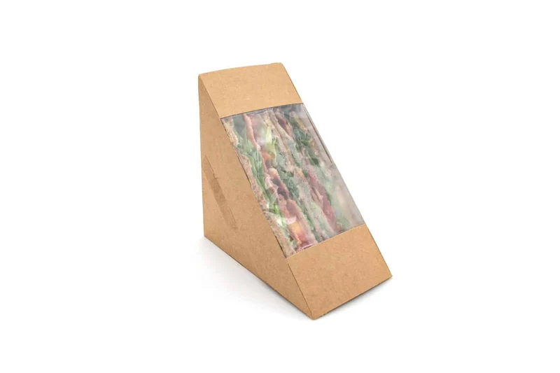 Paperboard Clamshell - 7.5 cm