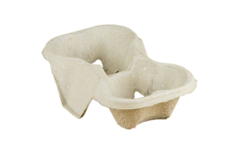 Moulded Pulp Tray - 21.1 x 11.1 x 4.5 cm