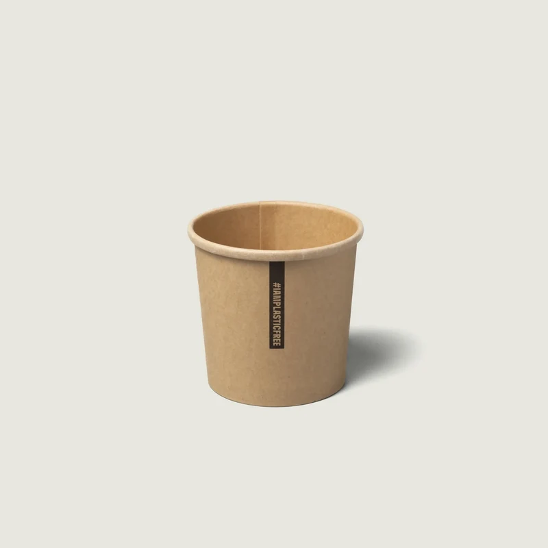 Kraft Paper Bowl / Tub - 9.2 x 8 cm