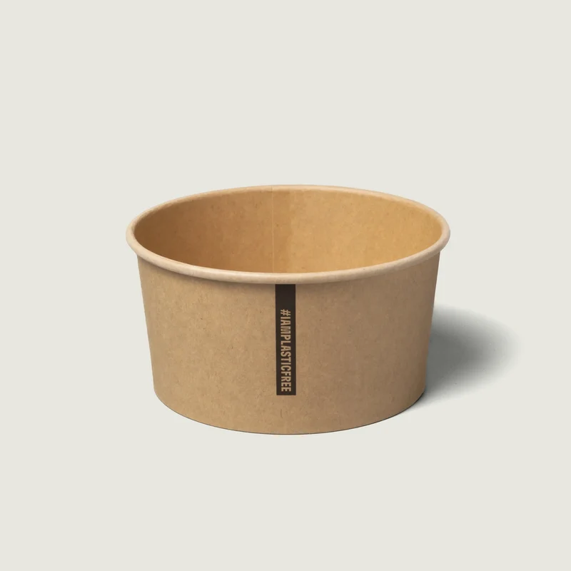Kraft Paper Bowl / Tub - 15 x 7 cm