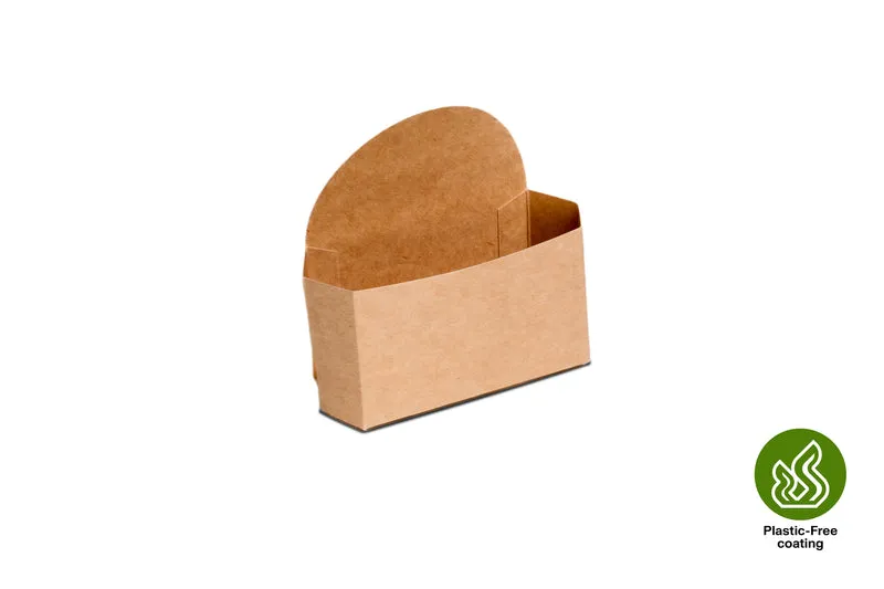 Paper (Seaweed Coating) Tray - 6.5 x 11.0 x 5.6 cm