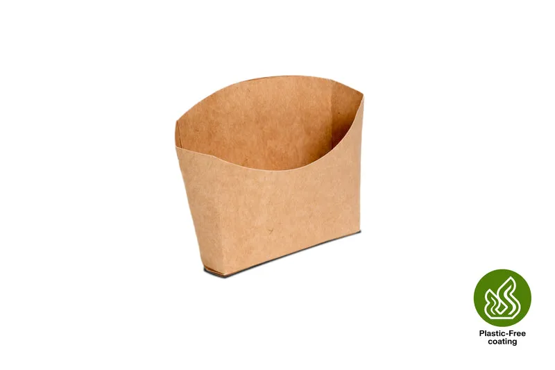 Paper (Seaweed Coating) Tray - 15.5 x 8.0 x 11.1 cm