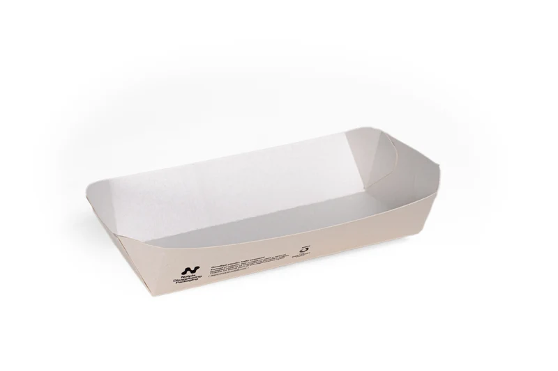 Paper (Seaweed Coating) Tray - 24.0 x 13.5 x 5.0 cm