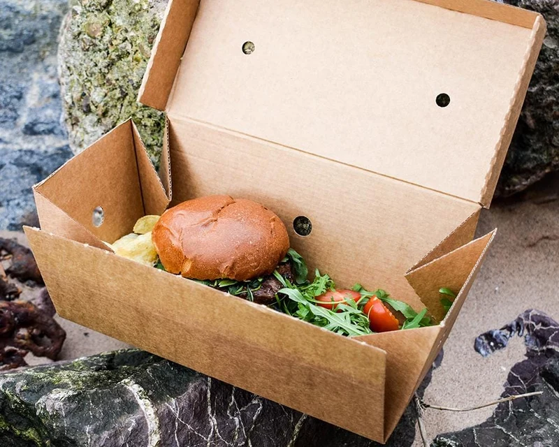 Cardboard Bowl / Tub - 244 x 122 x 102 mm