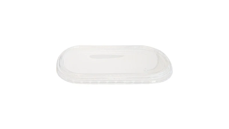 Plastic Container Lid - 23.6 x 13.7 x 1.3 cm