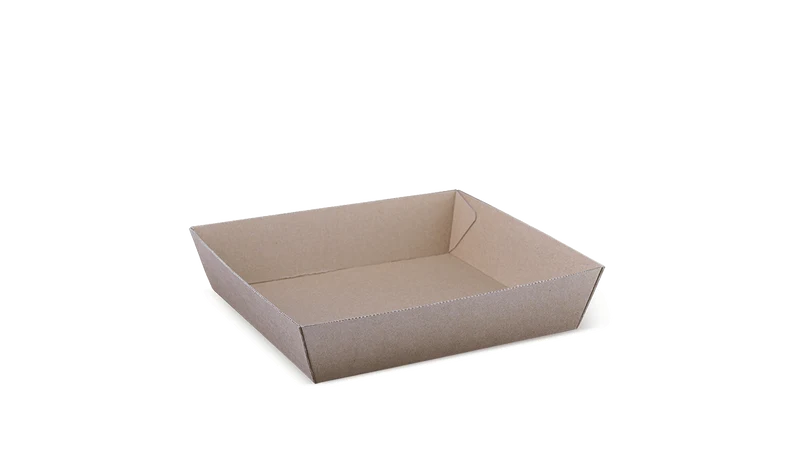 Paper / Kraft Tray - 178 x 178 x 45 cm